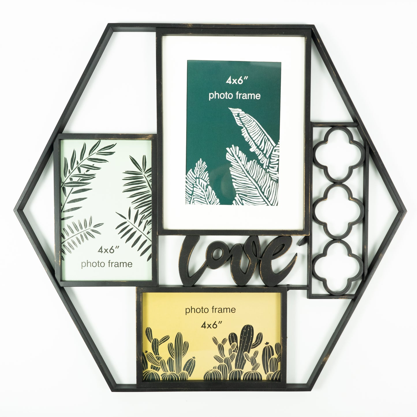 'Love' Hexagon Frame